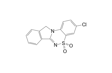 3-Chloro-11H-isoindolo[1,2-c]-(1,2,4)-benzthiadiazine - 5,5-dioxide