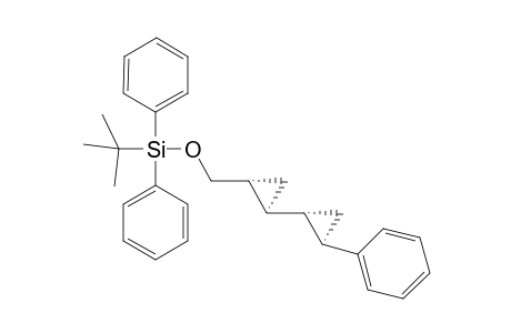 (1'R,2'R,1"S,2"R)-2-[2-(tert-Butyldiphenylsiloxymethyl)cyclopropyl]cyclopropylbenzol