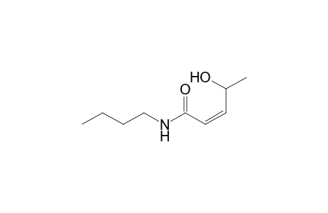 (Z)-N-Butyl-(E)-4-hyroxy-2-pentenamide