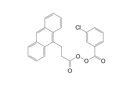 Peroxide, 3-(9-anthracenyl)-1-oxopropyl 3-chlorobenzoyl