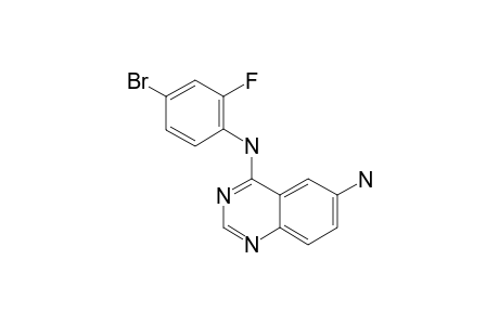 N(4)-(4-BROMO-2-FLUOROPHENYL)-QUINAZOLINE-4,6-DIAMINE