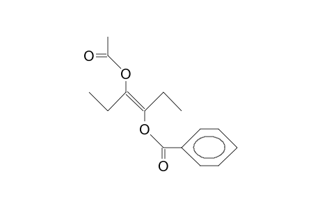 (E)-3-Acetoxy-4-benzoyloxy-3-hexene