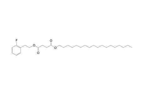 Succinic acid, 2-fluorophenethyl octadecyl ester