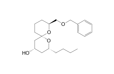 (2R,4S,6R,8S)-8-((Benzyloxy)methyl)-2-butyl-1,7-dioxaspiro[5.5]undecan-4-ol