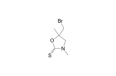 5-BROMOMETHYL-3,5-DIMETHYL-1,3-OXAZOLIDIN-2-THIONE