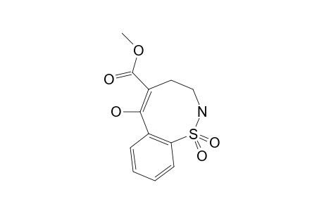 6-HYDROXY-5-(METHOXYCARBONYL)-3,4-DIHYDRO-2H-1,2-BENZOTRIAZOCINE-1,1-DIOXIDE