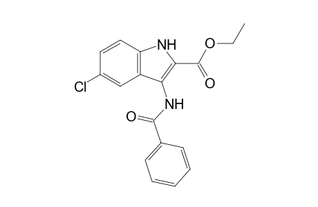 3-benzamido-5-chloro-1H-indole-2-carboxylic acid ethyl ester