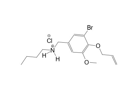 N-[4-(allyloxy)-3-bromo-5-methoxybenzyl]-1-butanaminium chloride