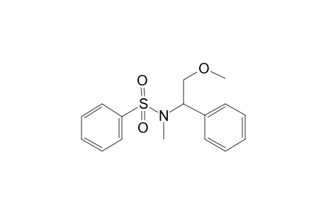 N-(2-Hydroxy-1-phenyl-ethyl)-benzenesulfonamide, N,o-dimethyl-