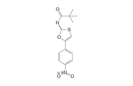 2,2-Dimethyl-N-[5-(4-nitrophenyl)-1,3-oxathiol-2-ylidene]propanamide