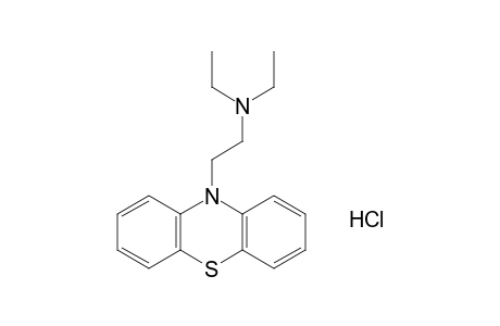 10-[2-(diethylamino)ethyl]phenothiazine, monohydrochloride