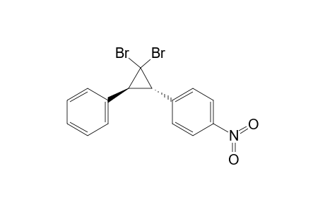 1-((1S,3S)-2,2-Dibromo-3-phenylcyclopropyl)-4-nitrobenzene