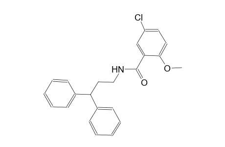5-chloro-N-(3,3-diphenylpropyl)-2-methoxybenzamide