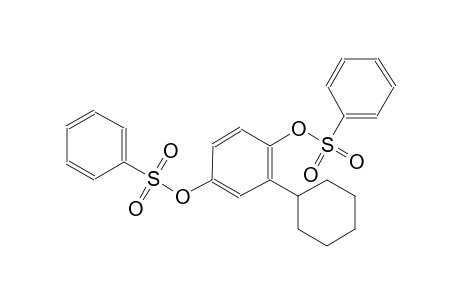 1,4-benzenediol, 2-cyclohexyl-, dibenzenesulfonate