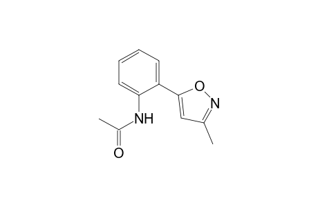 N-[2-(3-methyl-5-isoxazolyl)phenyl]acetamide