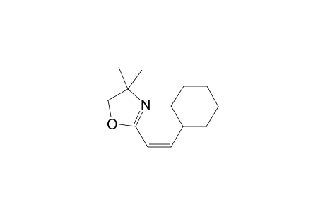 (Z)-2-(2-Cyclohexylvinyl)-4,4-dimethyl-4,5-dihydro-1,3-dioxazole