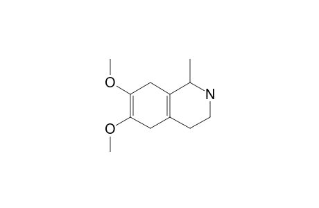 1-METHYL-6,7-DIMETHOXY-HEXAHYDRO-1,2,3,4,5,8-ISOQUINOLINE