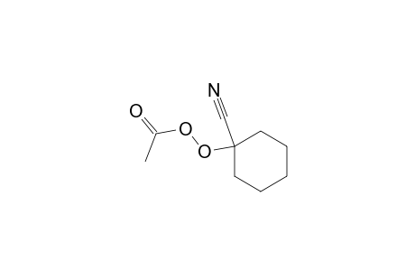 Ethaneperoxoic acid, 1-cyanocyclohexyl ester