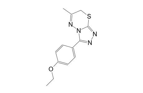 3-(4-ethoxyphenyl)-6-methyl-7H-[1,2,4]triazolo[3,4-b][1,3,4]thiadiazine