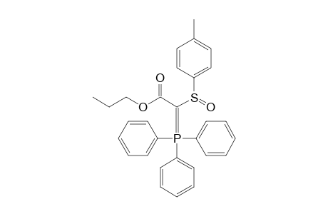 [(Propoxycarbonyl)(4-methylphenylsulfinyl)methylene]triphenylphosphorane