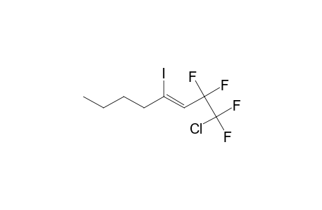 3-Octene, 1-chloro-1,1,2,2-tetrafluoro-4-iodo-, (Z)-