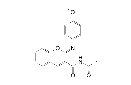 N-({(2Z)-2-[(4-methoxyphenyl)imino]-2H-chromen-3-yl}carbonyl)acetamide