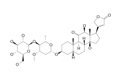 D-Glucosyl-L-oleandrosyl-sarmutogenin