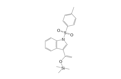 1-[(p-Methylphenyl)sulfonyl]3-[1'-[(trimethylsilyl)oxy]ethenyl}-1H-indole
