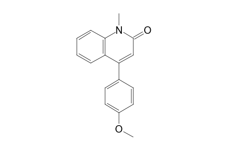 4-(4-Methoxyphenyl)-1-methyl-2-quinolone