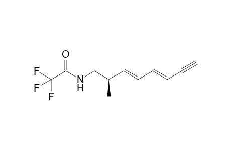 2,2,2-trifluoro-N-[(2R,3E,5E)-2-methylocta-3,5-dien-7-ynyl]acetamide