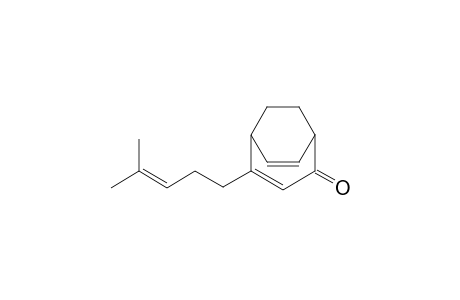 Bicyclo[3.2.2]nona-3,6-dien-2-one, 4-(4-methyl-3-pentenyl)-, (.+-.)-