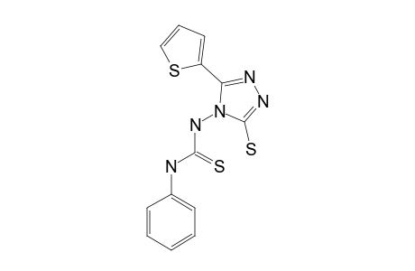 N-[3-MERCAPTO-5-(2-THIENYL)-1,2,4-TRIAZOL-4-YL]-N'-PHENYL-THIOUREA