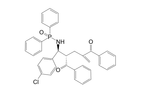 N-((1S,2S)-2,4-dibenzoyl-1-(4-chlorophenyl)pent-4-enyl)-P,P-diphenylphosphinic amide