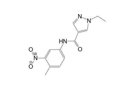 1-ethyl-N-(4-methyl-3-nitrophenyl)-1H-pyrazole-4-carboxamide