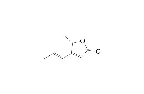 2(5H)-Furanone, 5-methyl-4-(1-propenyl)-