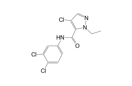4-chloro-N-(3,4-dichlorophenyl)-1-ethyl-1H-pyrazole-5-carboxamide