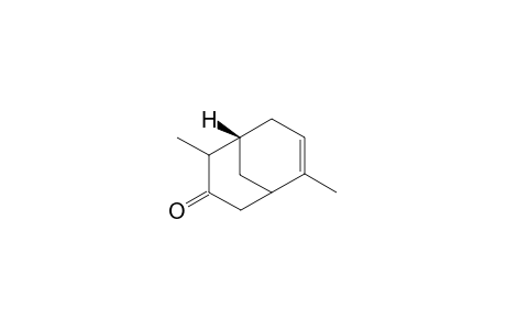 Bicyclo[3.3.1]non-6-en-3-one, 2,6-dimethyl-, (1R-exo)-