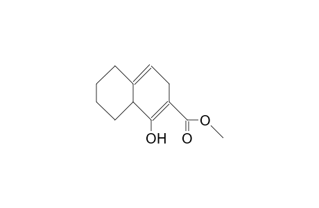 4-Carbomethoxy-5-hydroxy-bicyclo(4.4.0)deca-1,4-diene