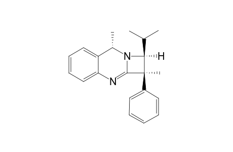(1S*,2R*,8S*)-1,2-cis-1,8-trans-1-(Isopropyl)-2,8-dimethyl-2-phenyl-1,2-dihydroazeto[2,1-b]quinazoline
