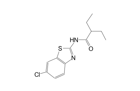 N-(6-chloro-1,3-benzothiazol-2-yl)-2-ethylbutanamide