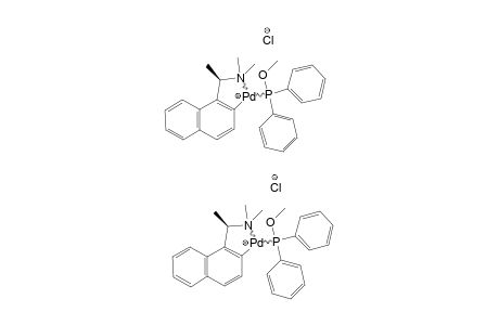 (R)-[DIMETHYL-[1-(1-NAPHTHYL)-ETHYL]-AMINATO-C2,N]-[METHYL-(DIPHENYL)-PHOSPHITE]-PALLADIUM-(II)-CHLORIDE