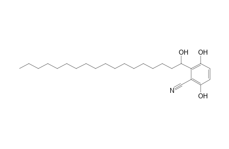 Benzonitrile, 3,6-dihydroxy-2-(1-hydroxyoctadecyl)-