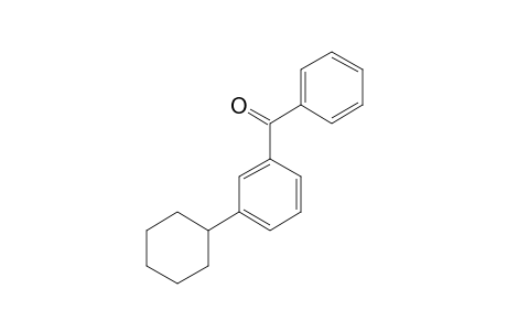 3-CYCLOHEXYLPHENYL-PHENYL-KETONE