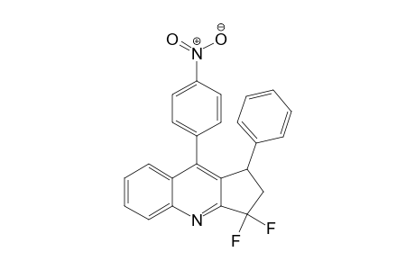3,3-Difluoro-9-(4-nitrophenyl)-1-phenyl-2,3-dihydro-1H-cyclopenta[b]quinoline