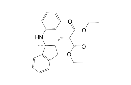 Diethyl 2-[{(1S,2S)-1-methyl-1-(phenylamino)-2,3-dihydro-1H-inden-2-yl}methylene]malonate