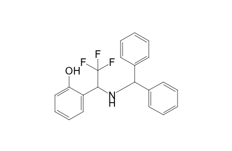 2-[1-(Benzhydrylamino)-2,2,2-trifluoroethyl]phenol