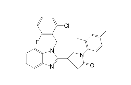 2-pyrrolidinone, 4-[1-[(2-chloro-6-fluorophenyl)methyl]-1H-benzimidazol-2-yl]-1-(2,4-dimethylphenyl)-