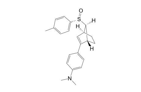 N,N-Dimethyl-4-((1R,4S,7R)-7-((R)-p-tolylsulfinyl)bicyclo-[2.2.1]hept-2-en-2-yl)aniline