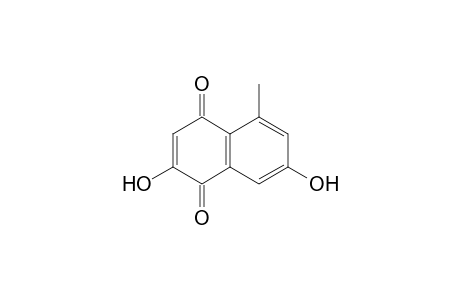 1,4-Naphthalenedione, 2,7-dihydroxy-5-methyl-