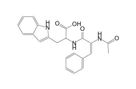 1H-indole-2-propanoic acid, alpha-[[(2E)-2-(acetylamino)-1-oxo-3-phenyl-2-propenyl]amino]-